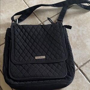 Vera Bradley Black Quilted Crossbody Bag